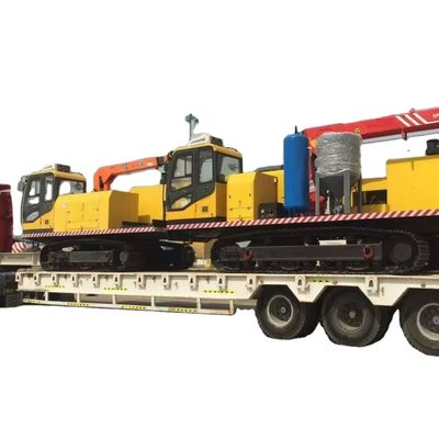 13000KG Weight Sandblasting Tractor for Crawler Transporter in Manufacturing Plant