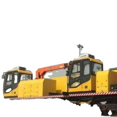 Pipeline Cleaning Machine for Crawler Transporter and Sandblasting Power Station