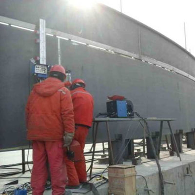 MAG Welding Tractor for Circumferential and Vertical Seams of Oil Tank Construction