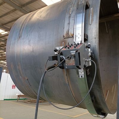 80mm Diameter Smooth Circumferential and Vertical Weld Carriage for Tank Seam Welding