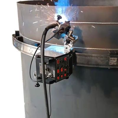 Simple Steel Plate Seam Welding Tractor with 220V Voltage and MAG Welding Method