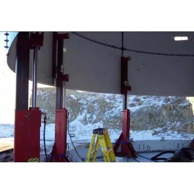 جک های هیدرولیکی برای ساخت مخزن زعفران