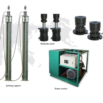 Chuck Type Hydraulic Jacks for Heavy Tank Lifting