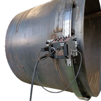 Simple Oil Tank/Pressure Vessel Circular Seam Welding Machine with Flexible Rails in Stock